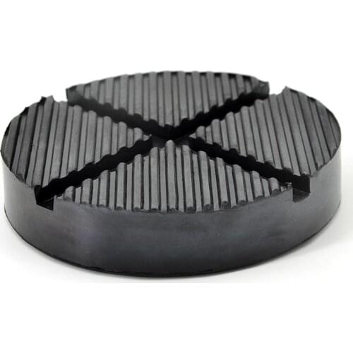 Car Lift Jack Bracket Pad Black Rubber Slotted Floor Mat Frame Rail Adapter Is Used To Protect The Chassis System On Most Vehicl