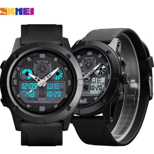 SKMEI Digital Mens Watch Military Army Chronograph Electronic Wristwatches For Male Sport Waterproof Clock Relogio Masculino