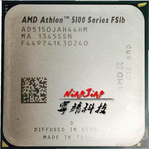 AMD Athlon X4 5150 1.6 GHz Quad-Core CPU Processor AD5150JAH44HM Socket AM1