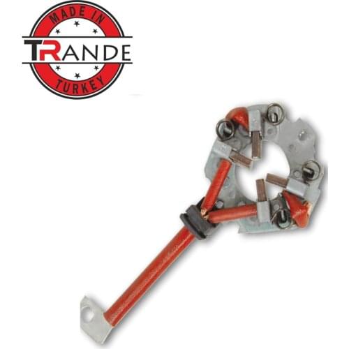 Starter Brush Holder with Carbon Brushes JASX 40-41 4,5x12x17,5 12 Volt Made In Turkey M649T01271, M649T01272, M649T01273