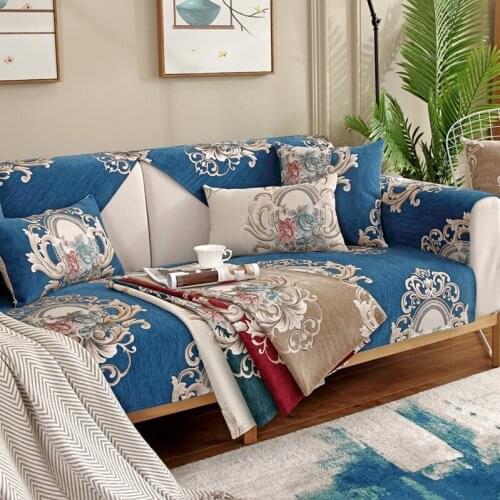 Sofa Covers Couch Four Season antiskidl l shape Slipcover Sofa Cushion Furniture Cover Armrests 1/2/3/4-seater For Living Room