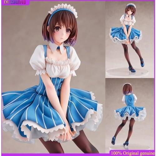 How to Raise a Boring Girlfriend Katou Megumi maid 24cm PVC Action Figure Anime Figure Model Toys Figure Collection Doll Gift