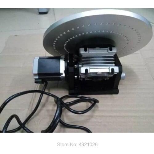 HY-E300 300MM Electric 360 Degree Rotary Workbench Rotating Platform for Marking Machine Engraving Machine