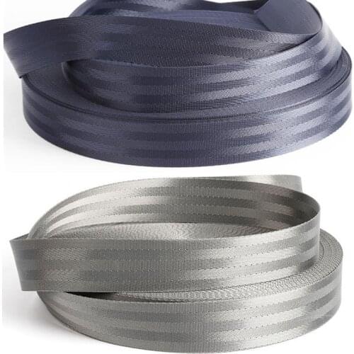 3.8CM 1.2"Navy Blue Polyester Nylon Webbing Tape DIY Racing Car Manual Child Safety Seat Backpack Pet Strap Belt Crafts Material