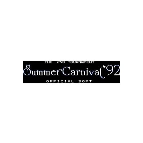 Summer Carnival '92 - Recca (J) 60 Pins 8 Bit Game Card