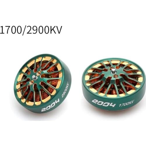 Mamba Toka 2004 1700KV/2900KV brushless motor green suit suitable for remote control FPV quadcopter