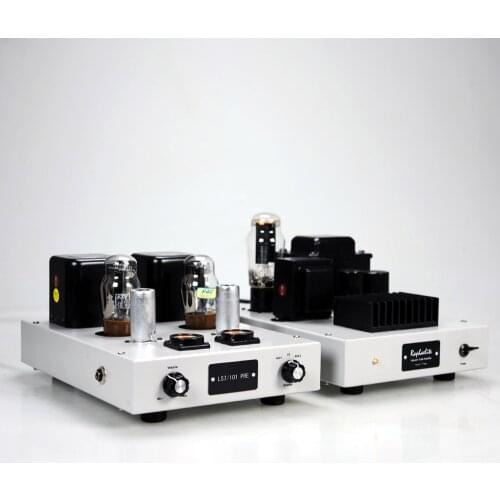 New Raphael custom CR10 101 split balanced tube preamplifier HIFI EXQUIS CR100-101 lamp XLR output preamplifier