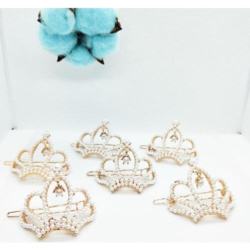 New Adams Pets noble pearl crown head flower / hairpin Pet accessories 1pcs