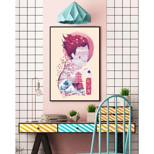 Nordic Home Decor Posters Anime Poster Hunter X Hunter Hisoka Wall Art Canvas Painting Prints Poster Modular Living Room Frame