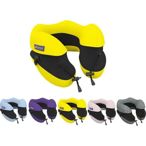 Travel Pillow Best Pure Memory Foam Neck Pillow Support Head Soft Comfortable Pillow For Sleeping Rest Airplane Travel