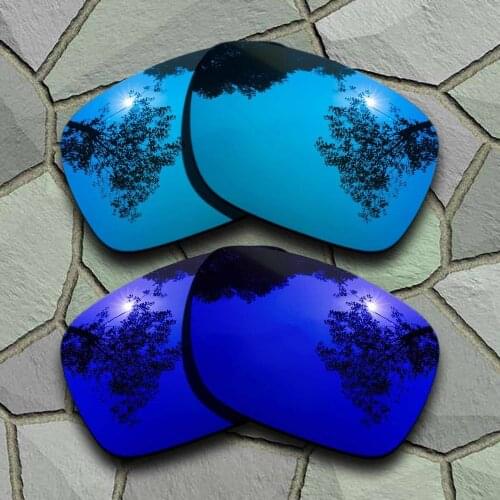 Sky Blue&Violet Blue Sunglasses Polarized Replacement Lenses for Oakley Holbrook