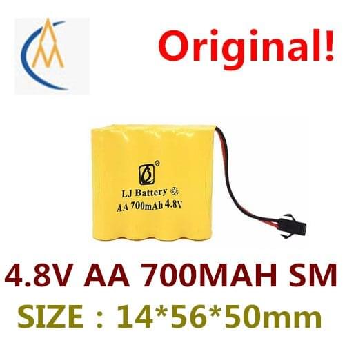 Brand new authentic 4.8 V AA 700 mah ni-mh battery NI - MH PCB medical toys SM sufficient capacity and durability