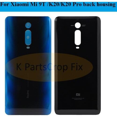For Xiaomi Mi 9T Pro Back Battery Glass Cover for Redmi K20 Pro Rear Housing Glass Door Case For Xiaomi Mi 9T Pro Battery Cover