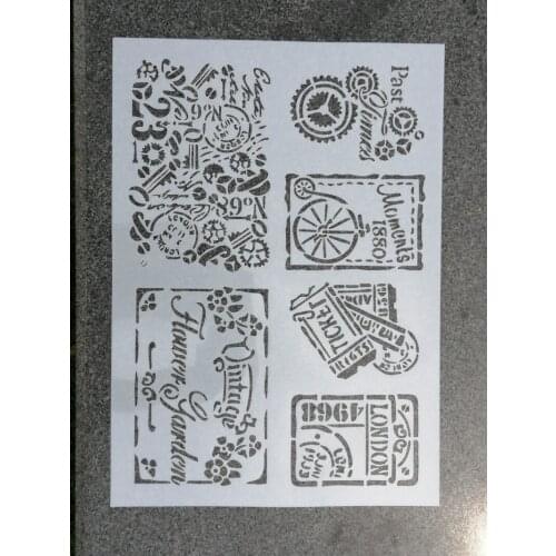 1pc Size A4 DIY Layering Mandala Stencils Wall Painting Scrapbook Coloring Embossing Album Decorative Template