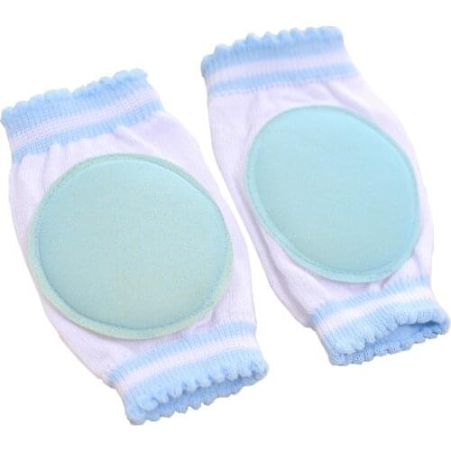 High Quality Newborn Boys Girls Kneepad Cozy Cotton Breathable Sponge Children Knee Pads Baby Best Sport Products Wholesale