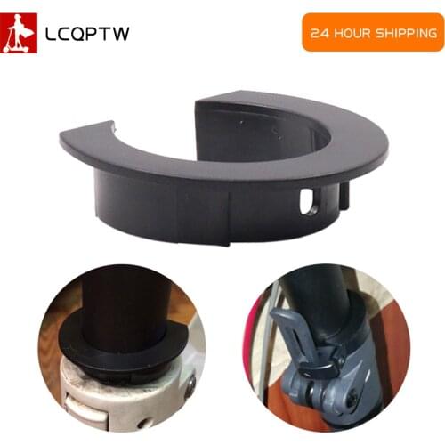 For Xiaomi Mijia M365 Electric Scoot Scooter Front Tube Stem Folding Pack Insurance Circle Clasped Guard Ring Replacement Part