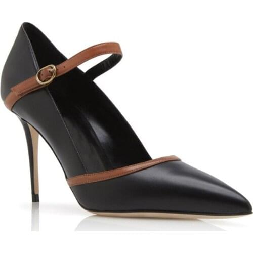 Women High Heels Female Heels Women Pumps Pointed Toe Wedding Shoes Strap Elegant Official Ladies Shoes Plus Size 34 45