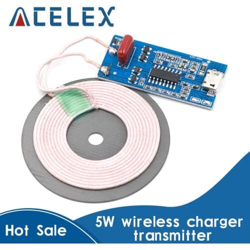 5V 1A wireless power supply/charging 5W wireless charger transmitter universal quick charge DIY Micro USB