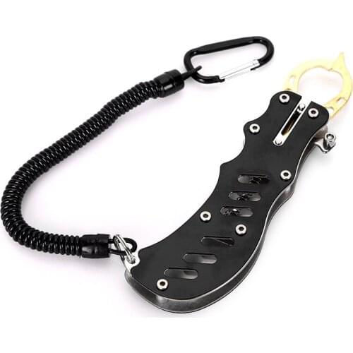 Anti-rust fish control device control fish pliers fingerboard fish nose pliers Luya fish mouth gripping fish catching pliers