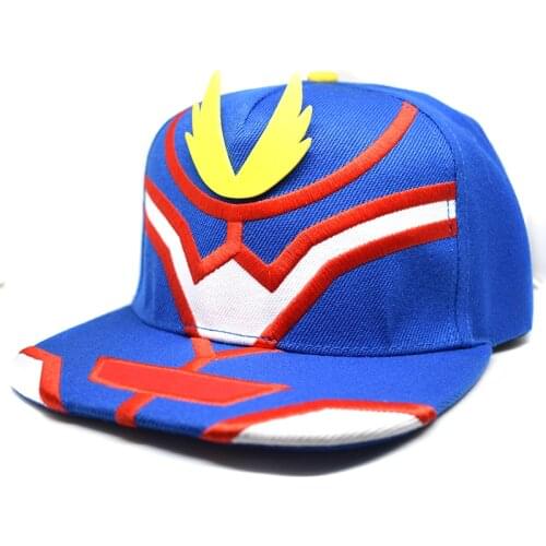 My Hero Academia Midoriya Izuku All Might Hat Snapback Baseball Caps Boku no Hero Academia Summer Sun Hats Couple Hip Hop Cap
