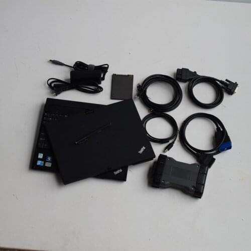 Newest mb star c6 ssd vci diagnostic tool CAN DOIP Protocol software with laptop thinkpad x201 tablet i7 4g touch ready to use