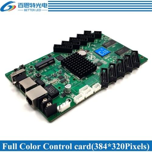 HD-C15(HD-C10) USB+2 Ethernet Port(Can connect Receiving card) Asynchronous Full Color LED Display Control Card