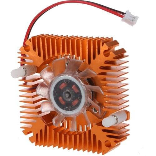 PC Computer Laptop CPU VGA Video Card 55mm Cooler Cooling Fan Heatsink