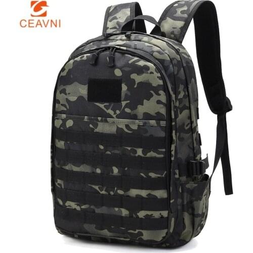 Men Tactical Backpacks Military Bags Outdoor Climbing Sport Bag Waterproof USB Charging Army Rucksack 3D Travel Backpack Mochila
