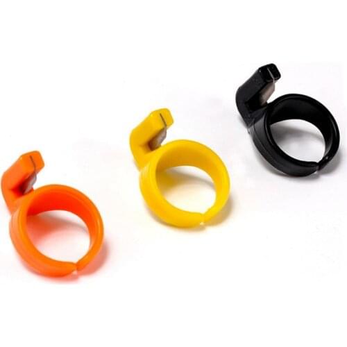 1Pcs Sewing Ring Thread Cutter New Finger Blade Needle Craft Home Plastic Thimble DIY Household Sewing Machine Accessories
