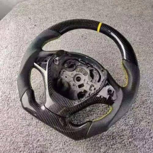 Carbon Fiber Perforated Leather Steering Wheel for BMW 3 Series 2010-2015