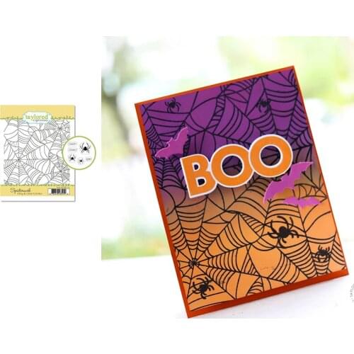 Halloween Spiderweb Cling Clear Combo Stamps Scrapbooking New Make Photo Album Card DIY Paper Embossing Craft Supplies New 2021