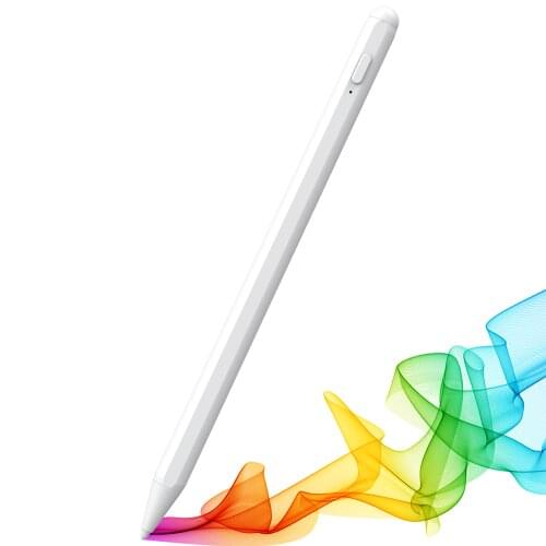 10-12 Hours Continues Use Metal Fine Tip Digital Touch Active Apple Stylus Pen for Apple iPad Air 4 Pro