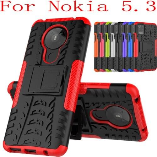 Sunjolly Case for Nokia 5.3 Wallet Stand Flip PU Leather Phone Case Cover coque capa Nokia 5.3 Case Nokia 5.3 Cover