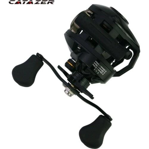 Super light Fishing Reel 17+1 Ball Bearings Left/Right Hand Bait Casting Fishing Wheels Pesca Bearing weight 15KG
