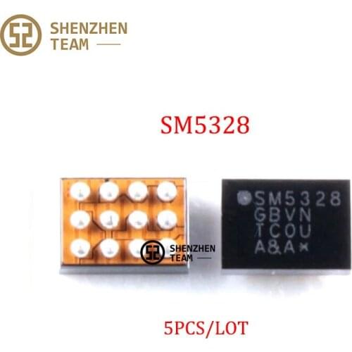 SZteam 5Pcs/Lot IC SM5328 SM 5328 Display Light Control IC Charging Charger For Vivo Y93 A5 Note3 Note5 Note6 Original New 100