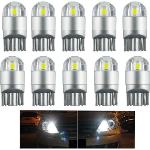 Светодиодные LED лампы W5W (W2.1x9.5d) Taffeta China At AliExpress