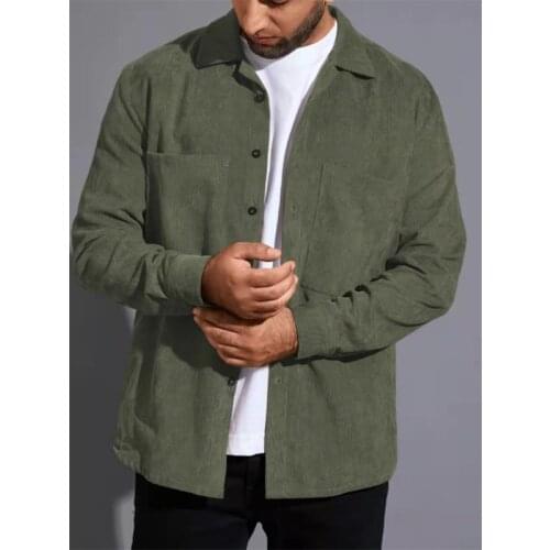 Xftorginal Mens Corduroy Jackets