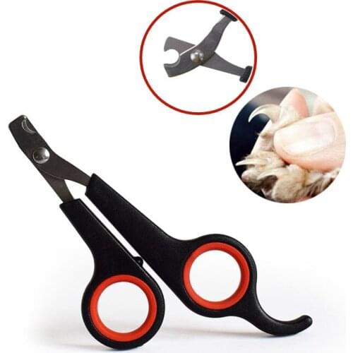 1PC Cat Dog Grooming Nail Clippers Puppy Nail Clipper Trimmer Cutter Stainless Steel Dogs Cats Claw Nail Scissors Pet Toe Care