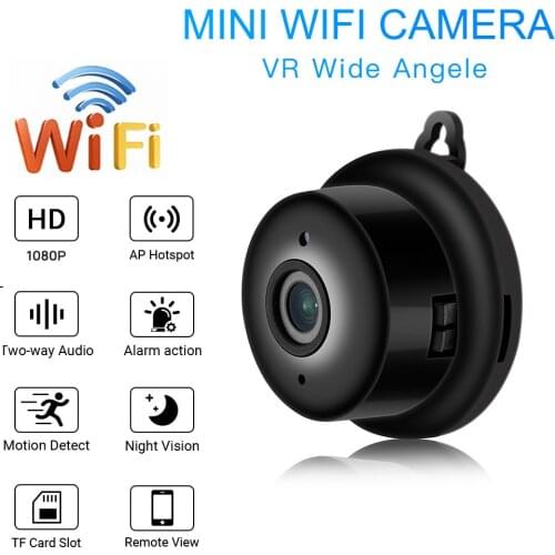 1080P Wireless Mini WiFi Camera Home Security Camera IP CCTV Surveillance IR Night Vision Motion Detect Baby Monitor P2P