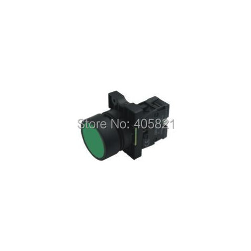 22mm Green Momentary Push Button Switch 1 NO N/O 600V 10A XB2-EA31 Spring Return