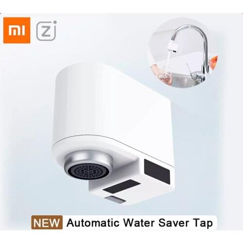 Xiaomi Zajia Automatic Water Saver Tap Smart Faucet Sensor Infrared Water Energy Saving Device Kitchen Nozzle Tap Smart home
