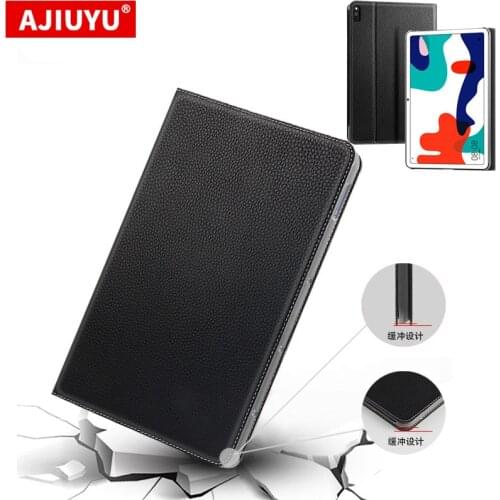 Case Cowhide For Huawei MatePad 10.4 inch 2020 BAH3-W09 BAH3-AL00 10.4" Tablet Protective Cover Genuine Leather Stand Cover case