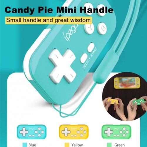 IPEGA Handle Controller For Switch PS3 Android PC Gamepad With Dual Motor Vibration Function Mini Portable Candy Handle