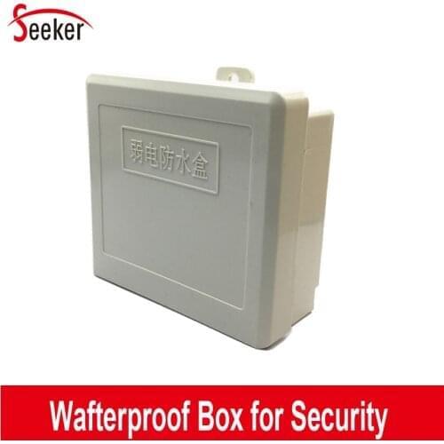 Hot Selling Plastic Waterproof Box 10CMx10CMx4CM for Security System Small Waterproof Case Cover for Power Supply