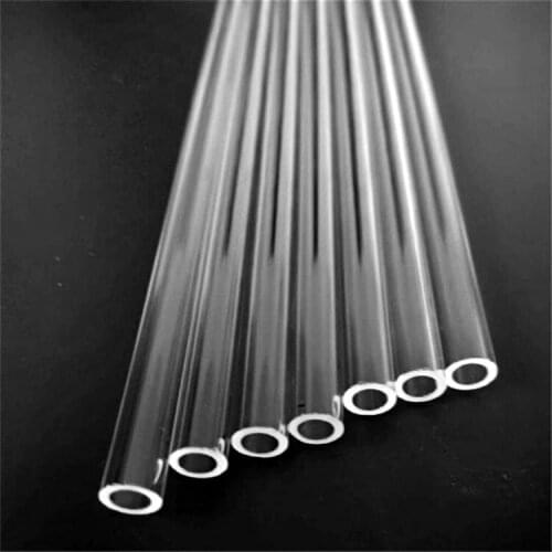 High purity clear quartz tube OD13 and OD6 with different length