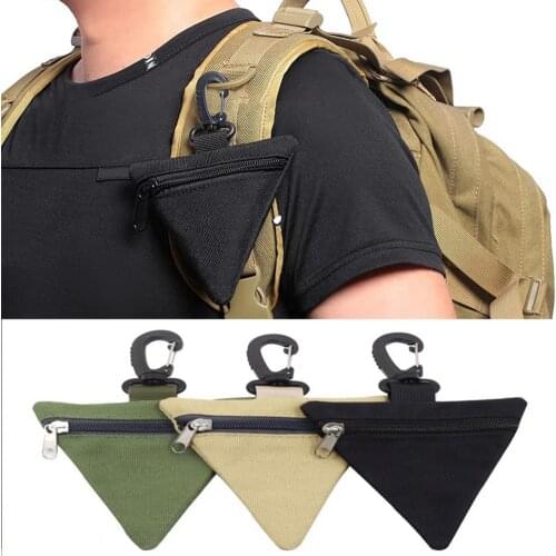 Ultra-light Triangular Belt Bag Triangle Shockproof Wireless Headset Pack Professional Outdoor Coin Purse Key Bag for Outdoor