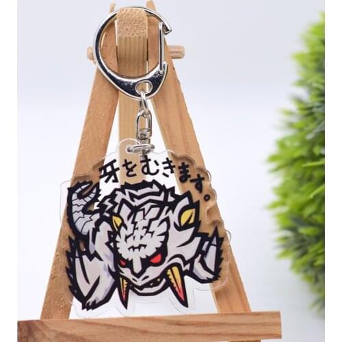 WL0865 Chibi Keychain Acrylic Cartoon Keyring Accessories