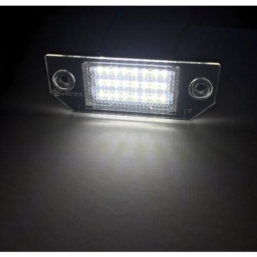 2pcs/set License Plate Light Lamp Housing Parking Light Car Modification Replacement Part For Focus C-MAX MK2 03-08