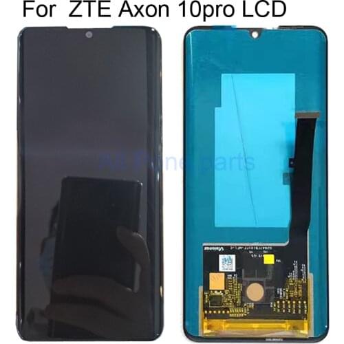 6.47"Original For ZTE Axon 10 Pro LCD 4G 5G Display Screen+Touch Screen Digitizer Department Assembly with frame A2020 A2020N3