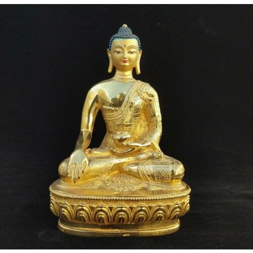 Bronze Gilt Statue Buddha Bodhisattva Manjushri Tara Sakyamuni